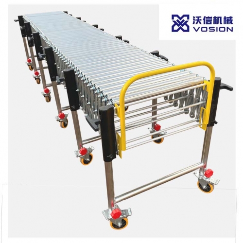 流水線不銹鋼滾筒輸送機